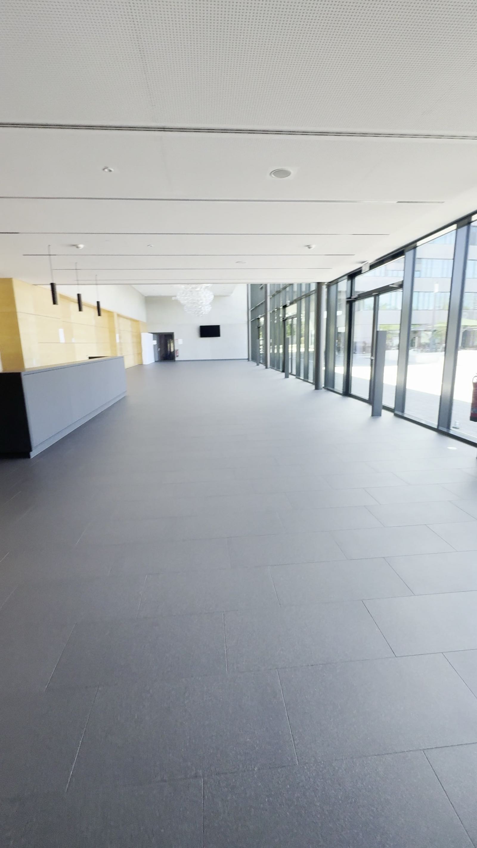 Blick durch den Saal